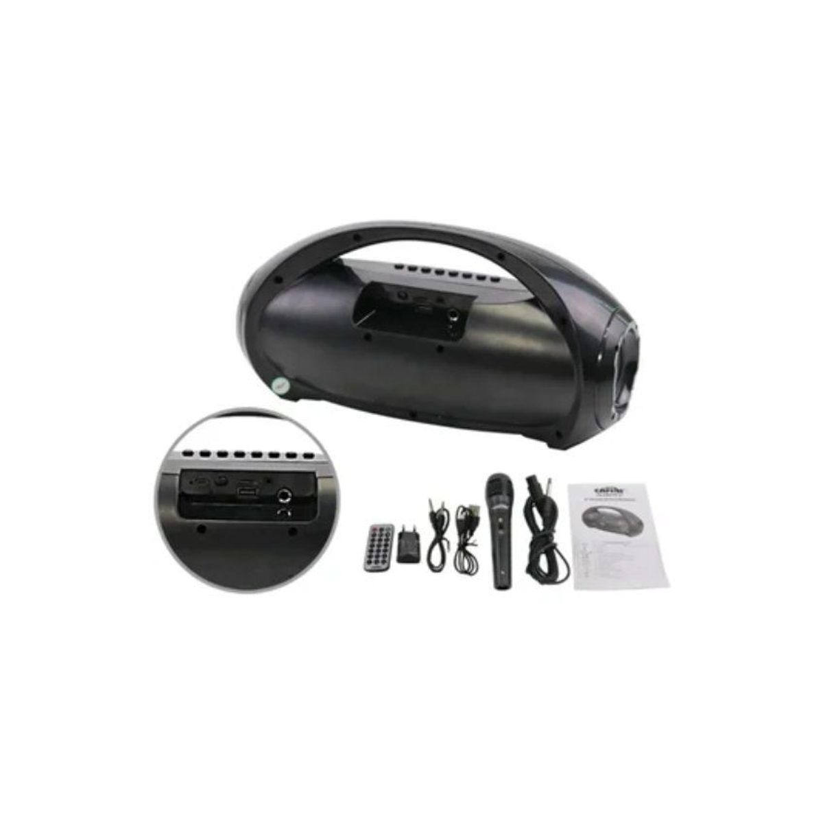 CAFINI - Parlante cafini karaoke bluetooth recargable usb