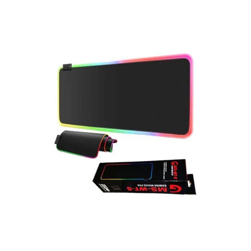 GENERICO - Mouse pad gamer con luz rgb 7 colores impermeable - usb plug y play