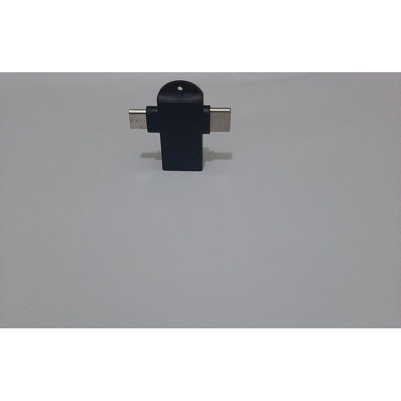 GENERICO - Adaptador lector otg doble - tipo c y  usb v8 a usb
