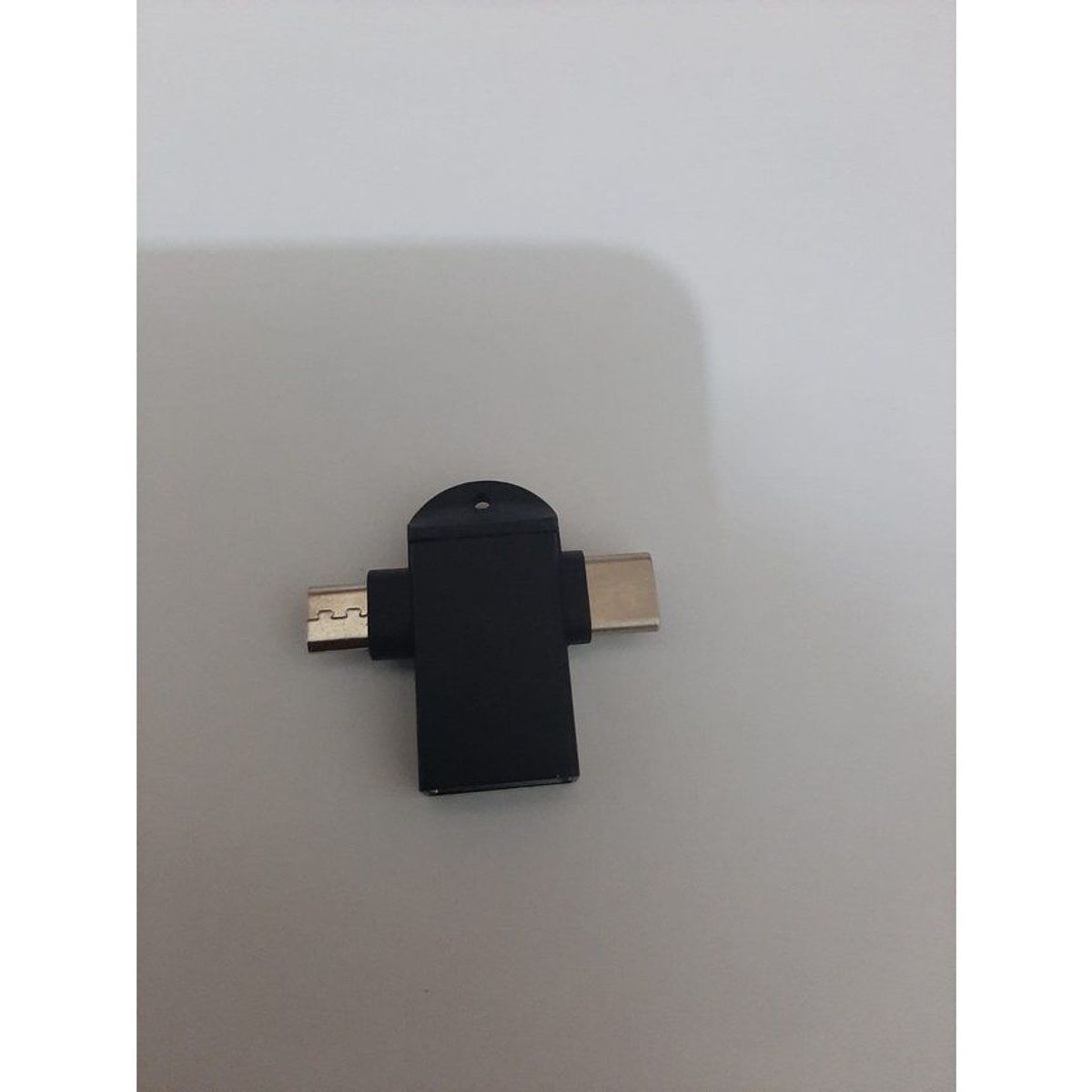 GENERICO - Adaptador lector otg doble - tipo c y  usb v8 a usb