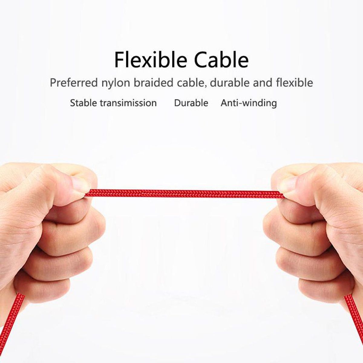 GENERICO - Cable Usb Tipo C   Nylon Carga Rápida