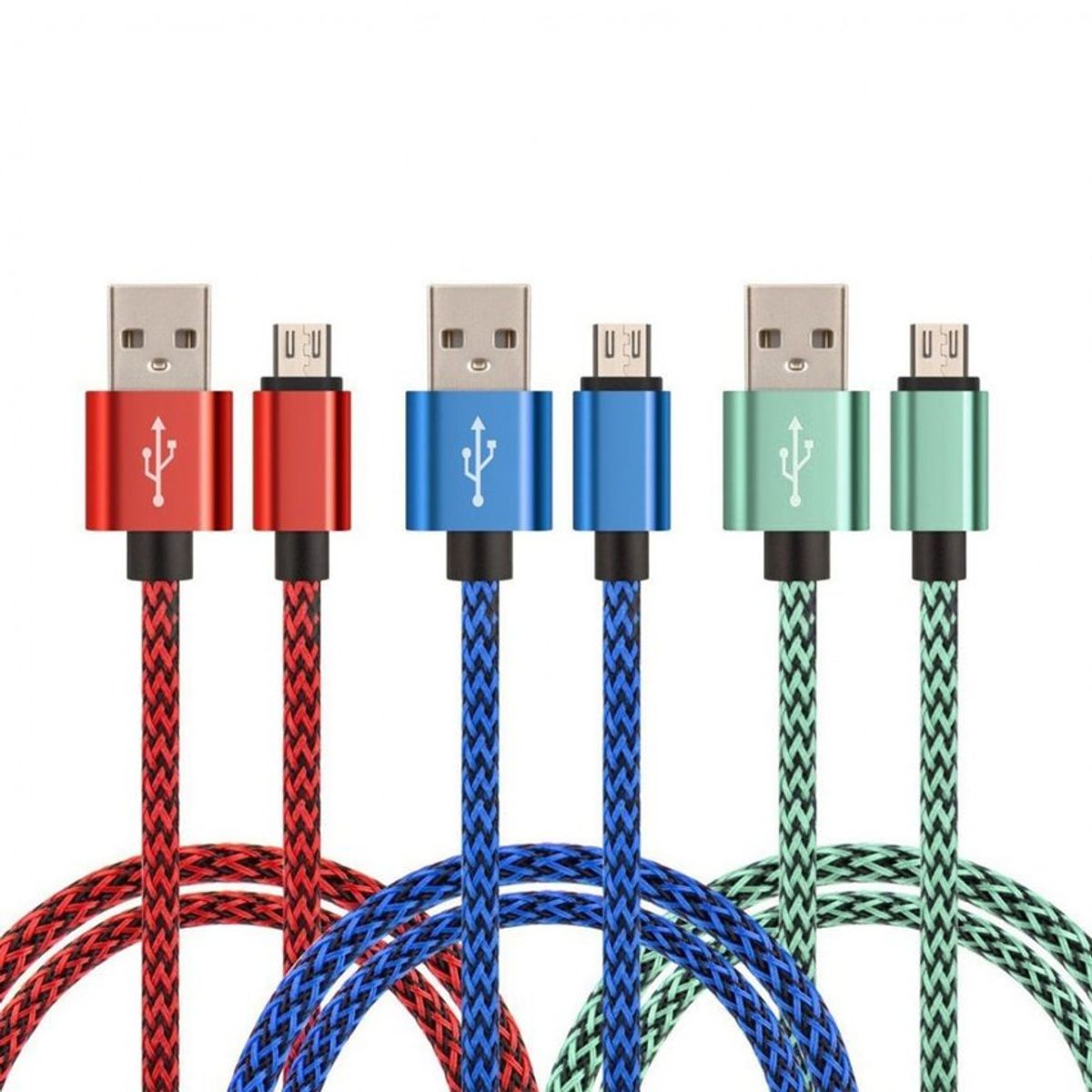 GENERICO - Cable usb tipo c carga rapida 24a ultra durabilidad nylon