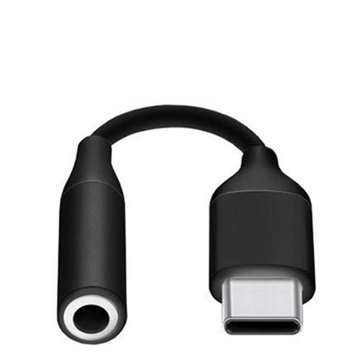 GENERICO - Adaptador jack audio 3. 5mm usb a tipo-c  - Negro