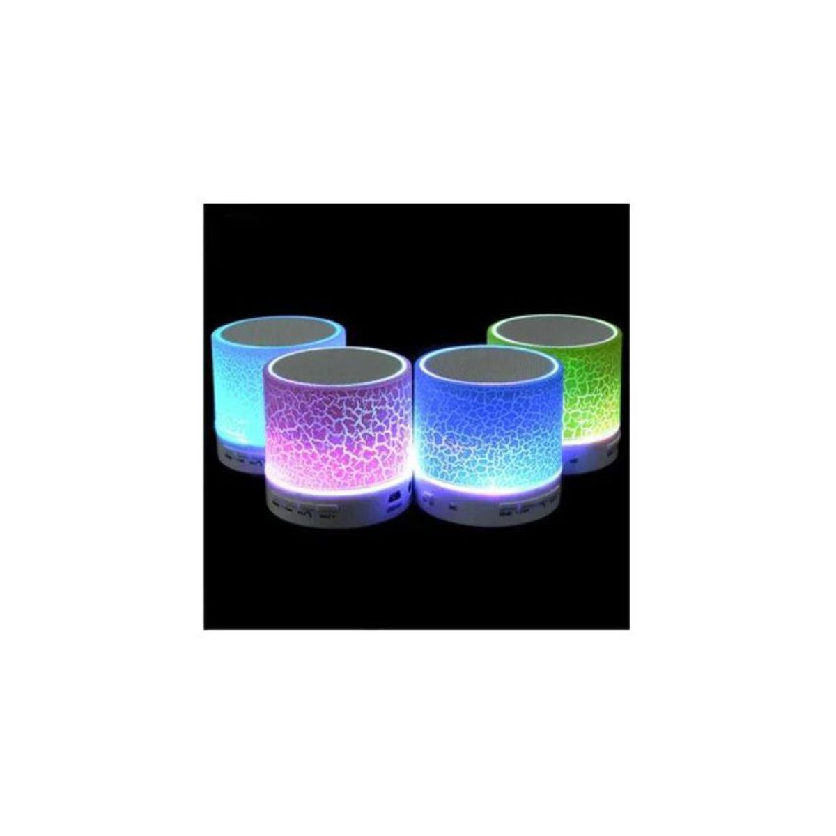 GENERICO - Mini parlante inalámbrico portátil bluetooth wiriles recargables usb