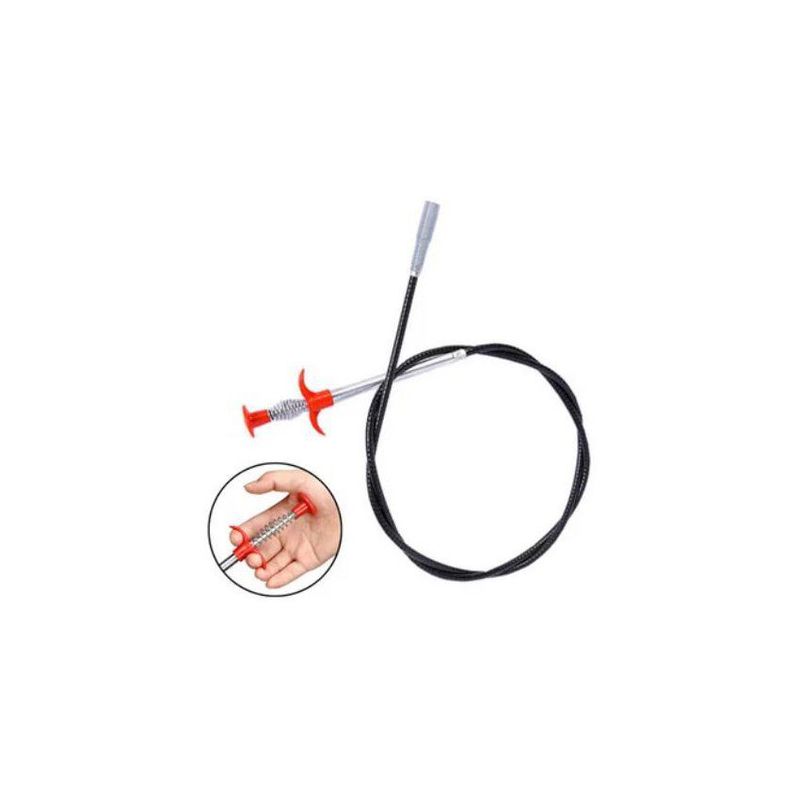 GENERICO - Desatorador de tuberias cocina lavaderos baño - magico multiusos