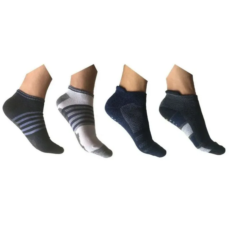 GENERICO - Pack 2 medias deportivas tobilleras hombre algodon