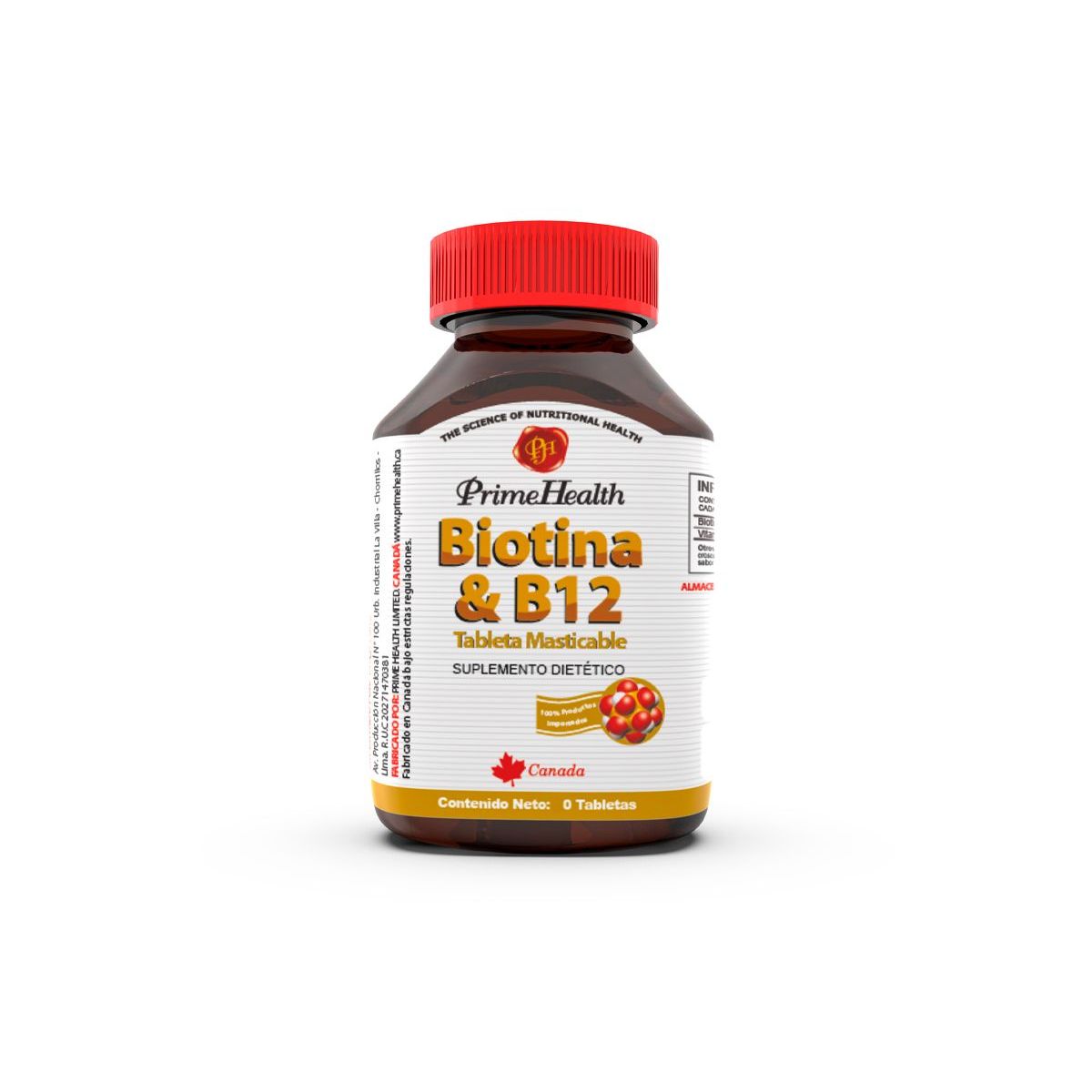 GENERICO - BIOTINA & B12 x 60 CÁPSULAS