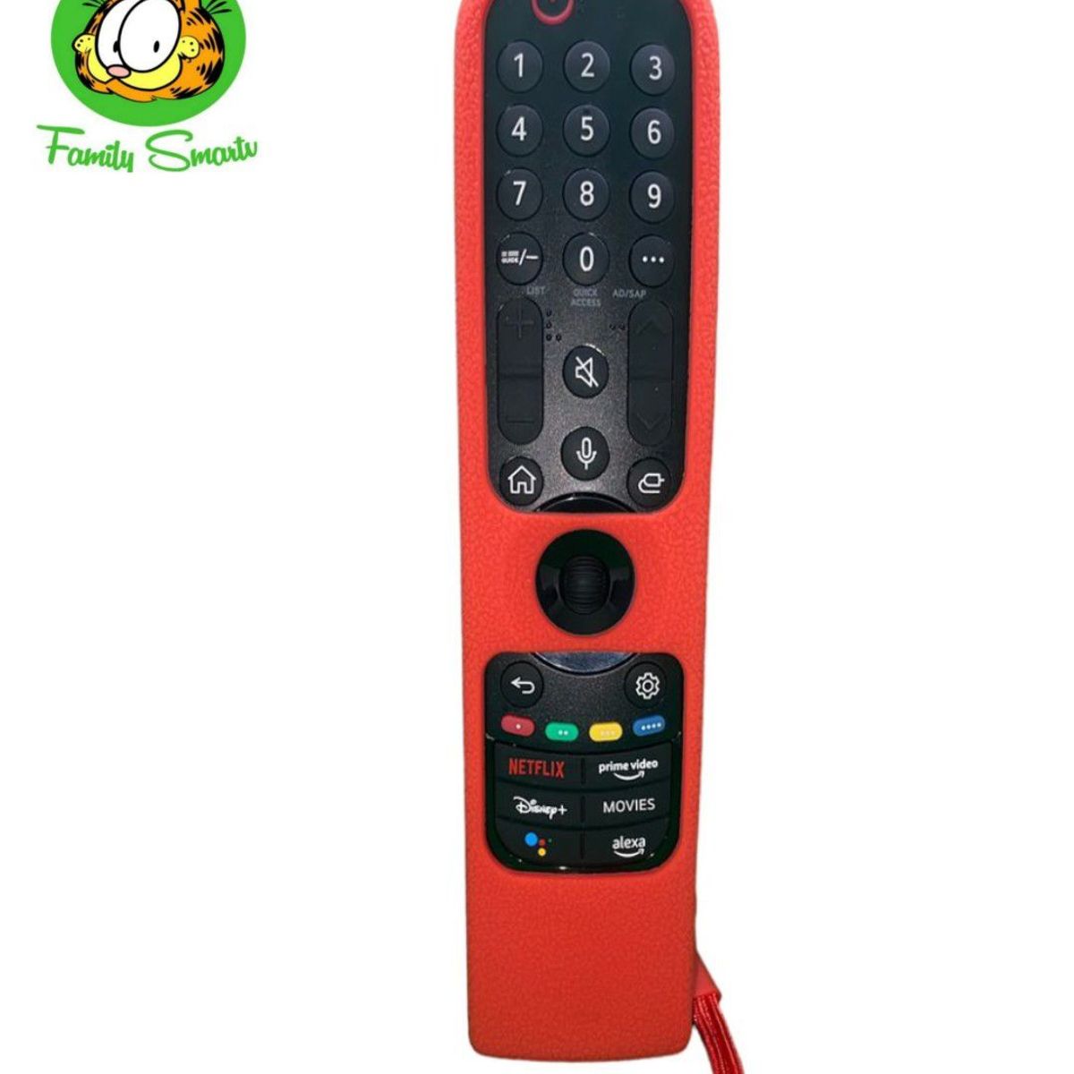 LG - Funda para Magic Remote LG 2022 Silicona / Rojo