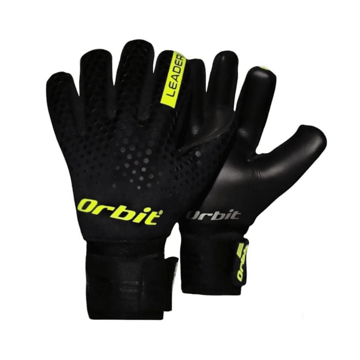 ORBIT - Guantes de Arquero Fútbol Orbit Leader - Amarillo