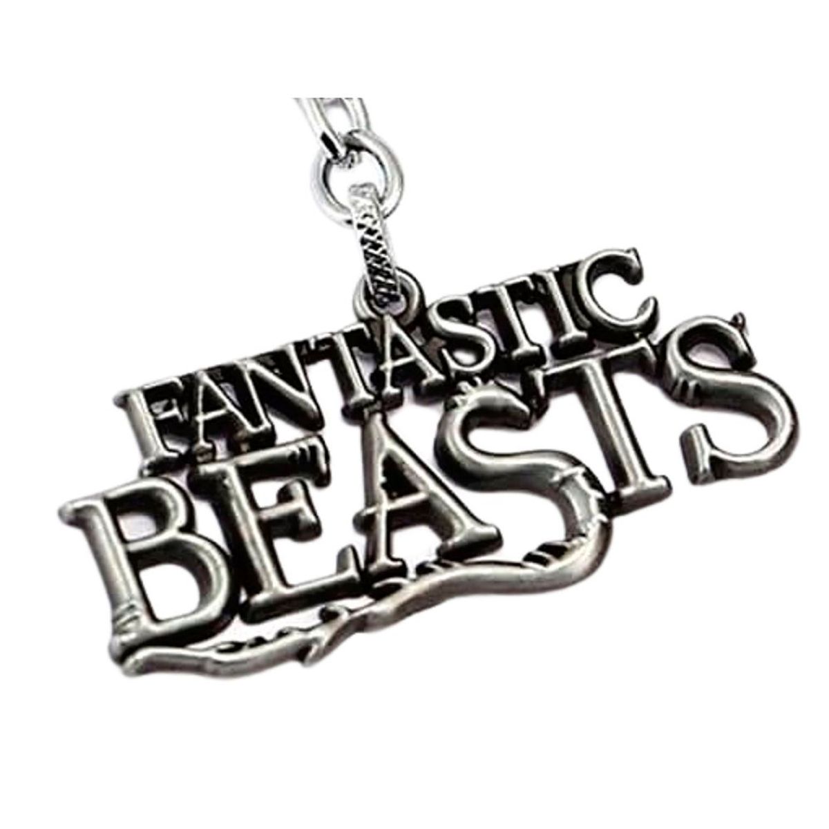 GENERICO - Llavero Animales Fantásticos y Donde Encontrarlos Plateado