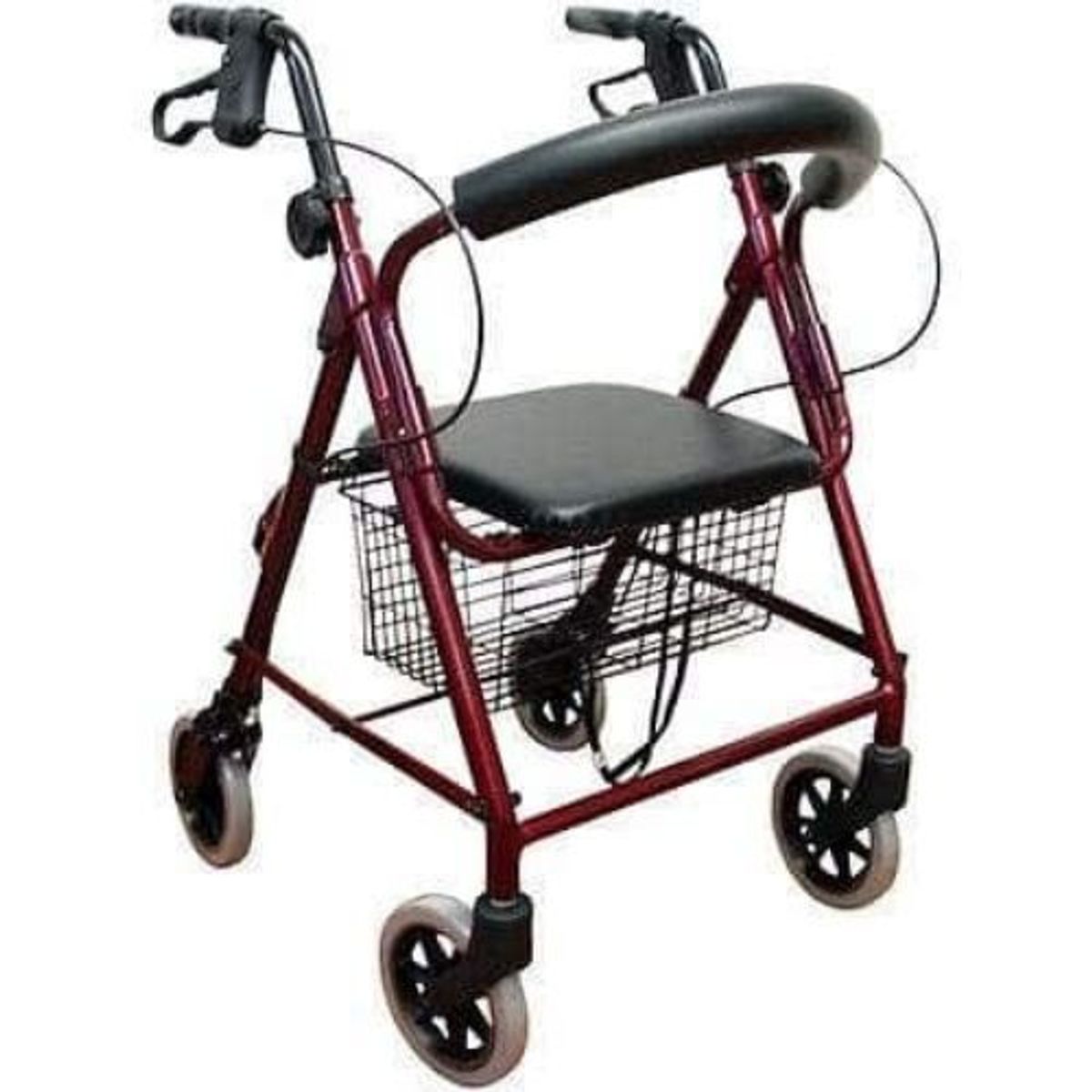 FIRST CARE - Andador 4 Ruedas Canasto y Asiento