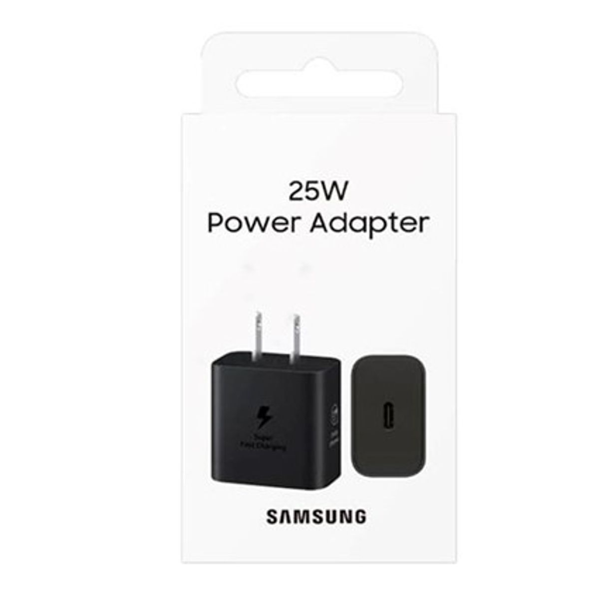 SAMSUNG - ADAPTADOR SAMSUNG  25W ORIGINAL NUEVO A36 A35 A 55 - COLOR  NEGRO