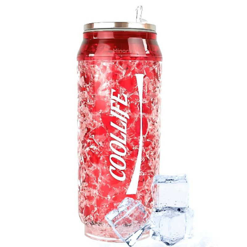 MINARI - Vaso Tomatodo Gaseosa Botella Rojo G37