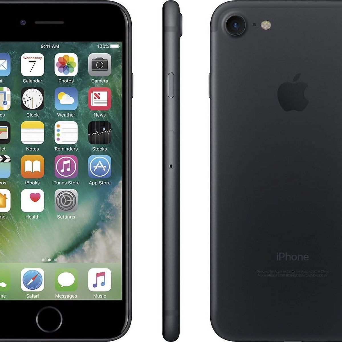 APPLE - Iphone 7  32gb Grado A Bateria 90% ENVIO INMEDIATO Negro   Reacondicionado