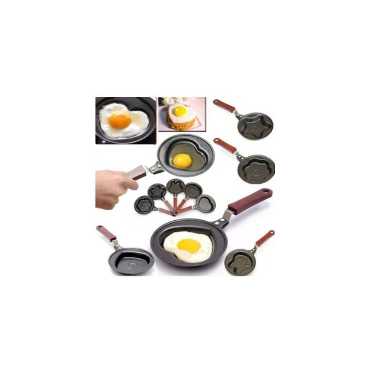 GENERICO - Mini sarten con diseño y teflon - cocina