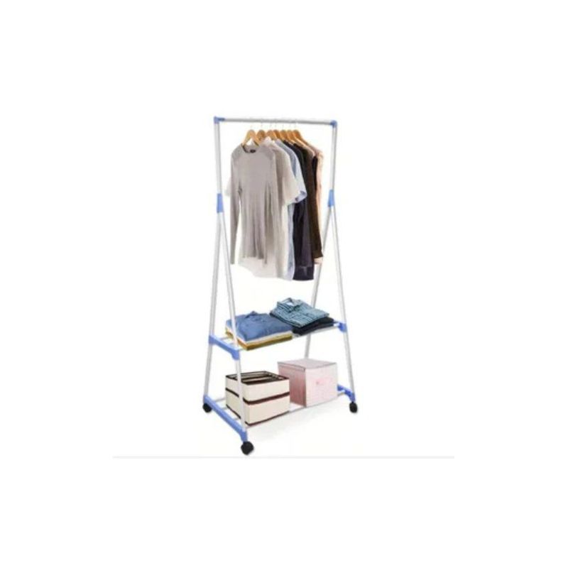 GENERICO - Colgador tendedero secador de ropa multifunción 2 niveles 1 colgador.