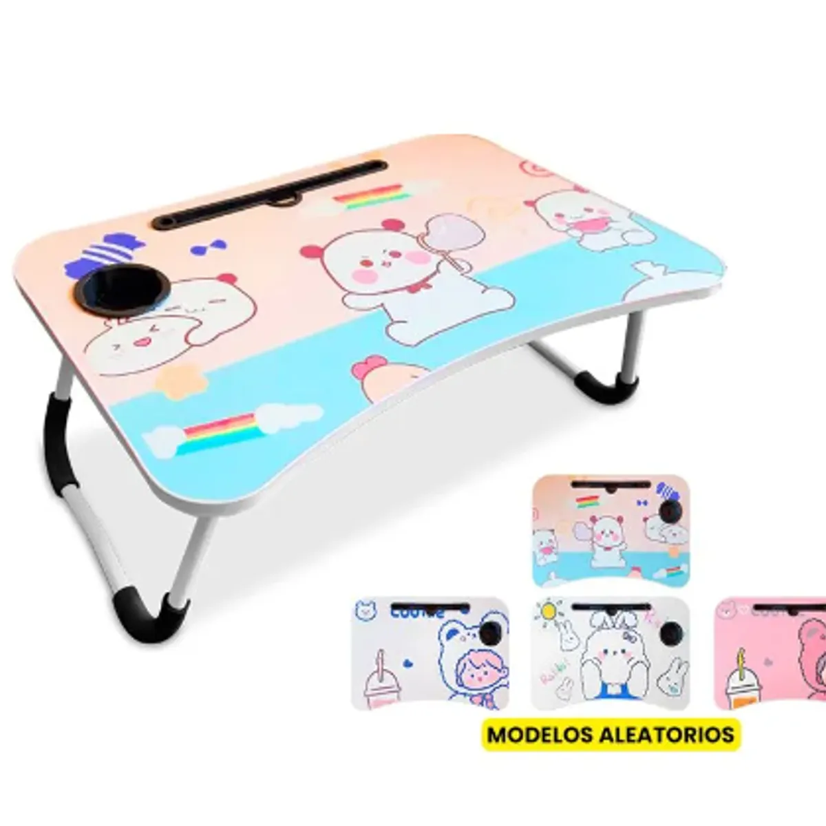 GENERICO - Mesa para laptop plegable cama pc tablet celular
