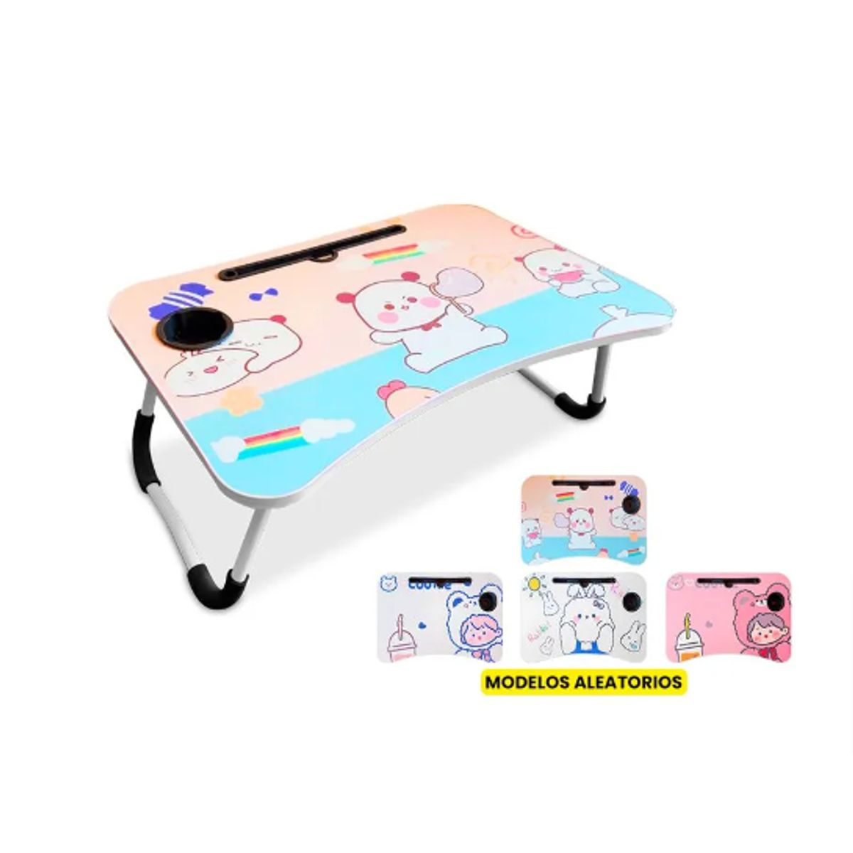 GENERICO - Mesa para laptop plegable cama pc tablet celular