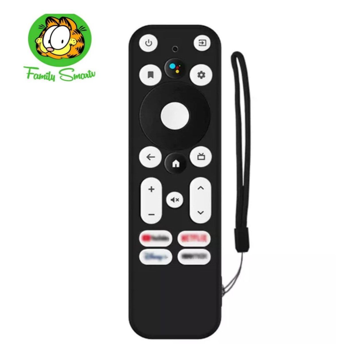 UNIVERSAL - Funda para control Mecool Km2 Android Tv Box Chromecast  Negro