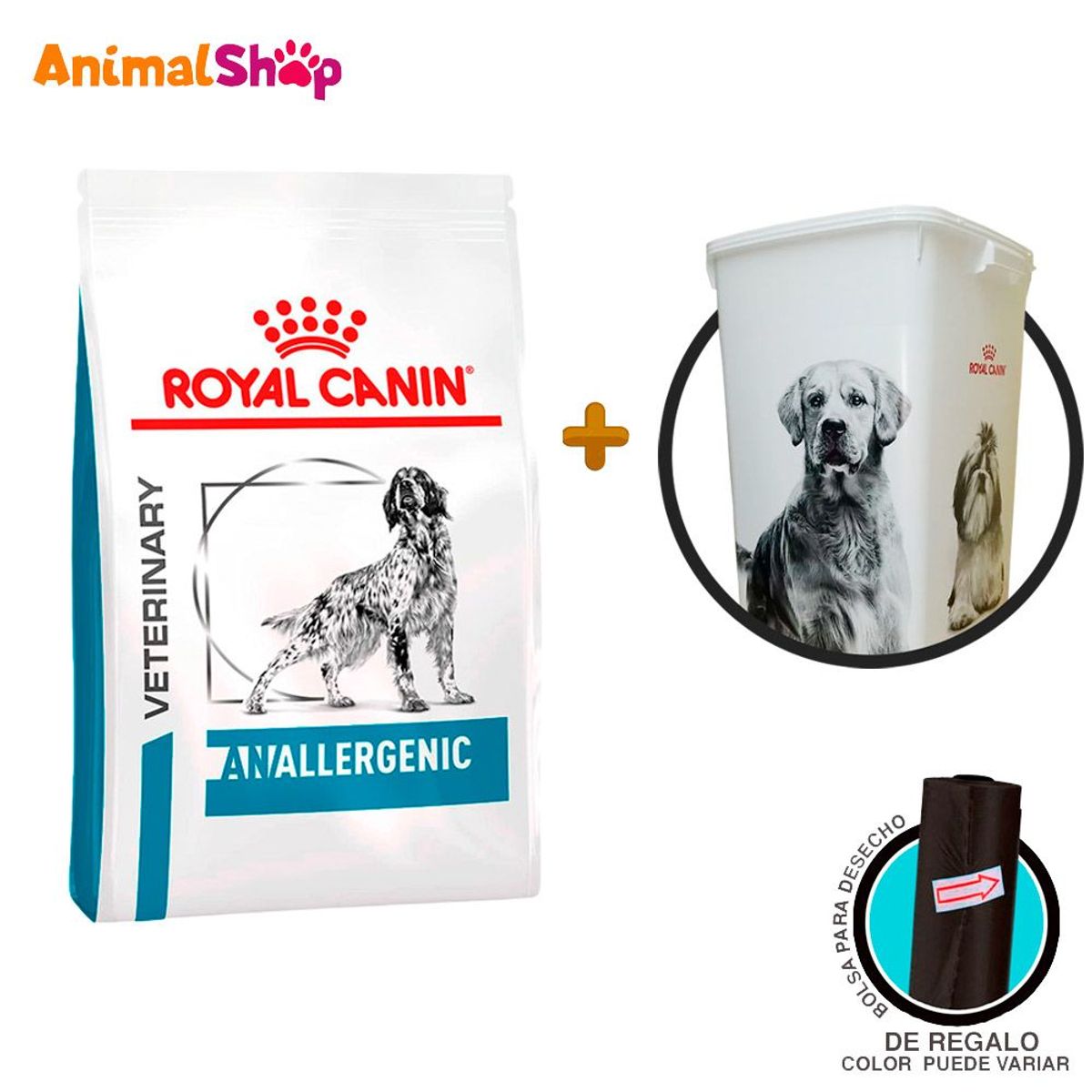 ROYAL CANIN - Comida de perro Royal Canin Vhn anallergenic Dog 8 kg