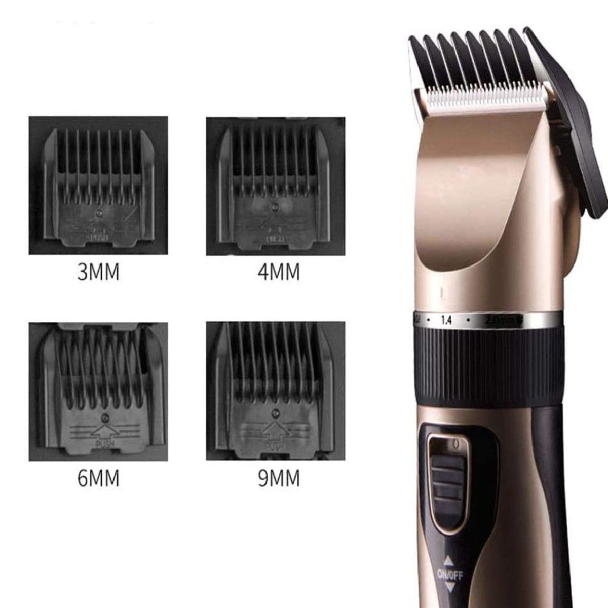 GENERICO - Kit Cortadora Pelo Perro  C/Tijeras Y Accesorios