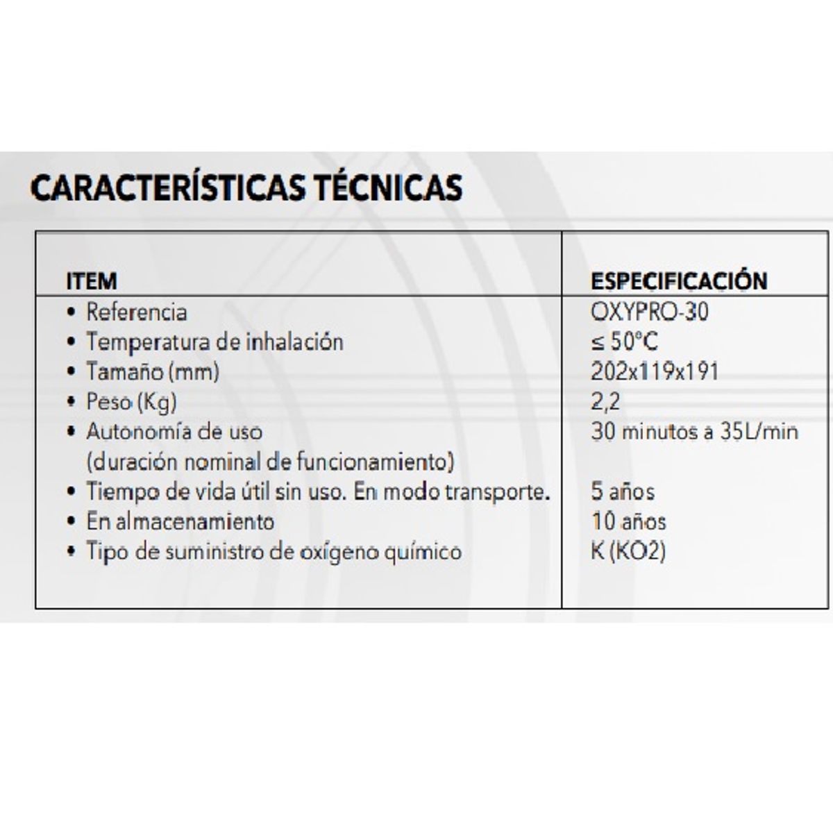 STEELPRO - AUTORRESCATADOR DE CIRCUITO CERRADO OXYPRO-30 STEELPRO