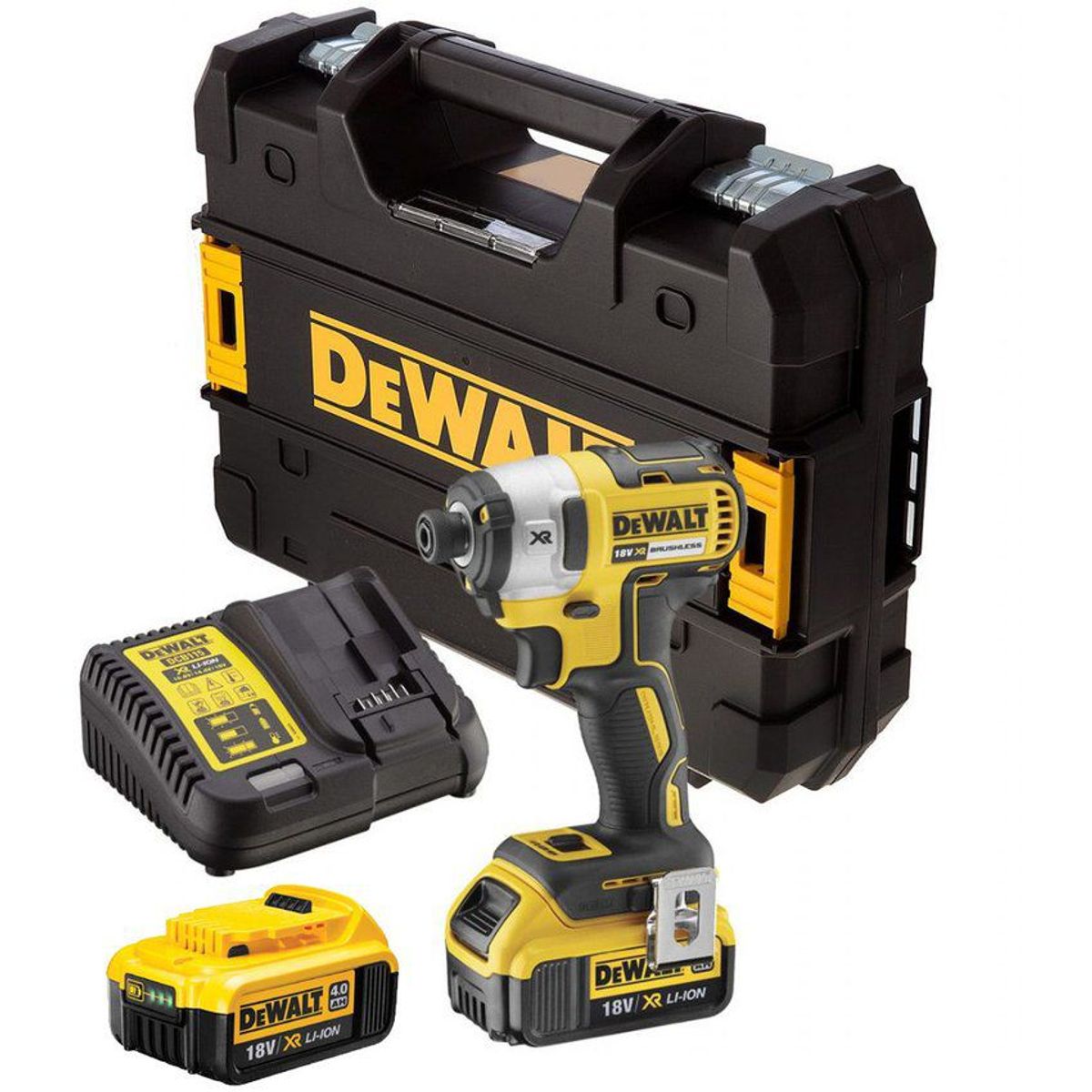 DEWALT - Atornillador de Impacto 20V Brushless DEWALT Dcf887M2-B2