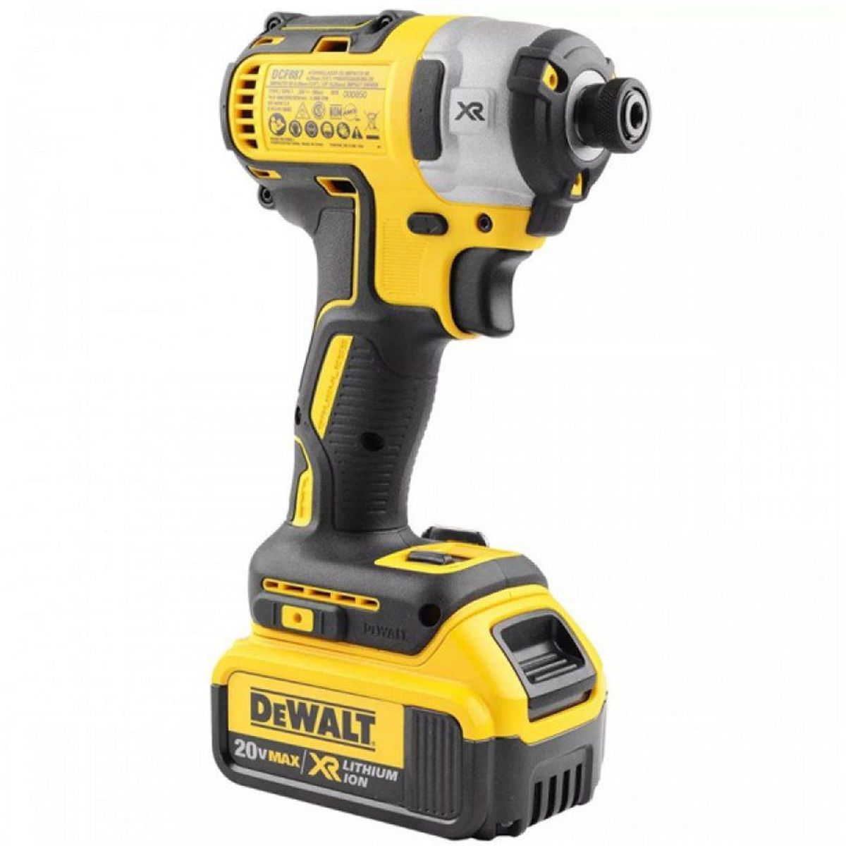DEWALT - Atornillador de Impacto 20V Brushless DEWALT Dcf887M2-B2