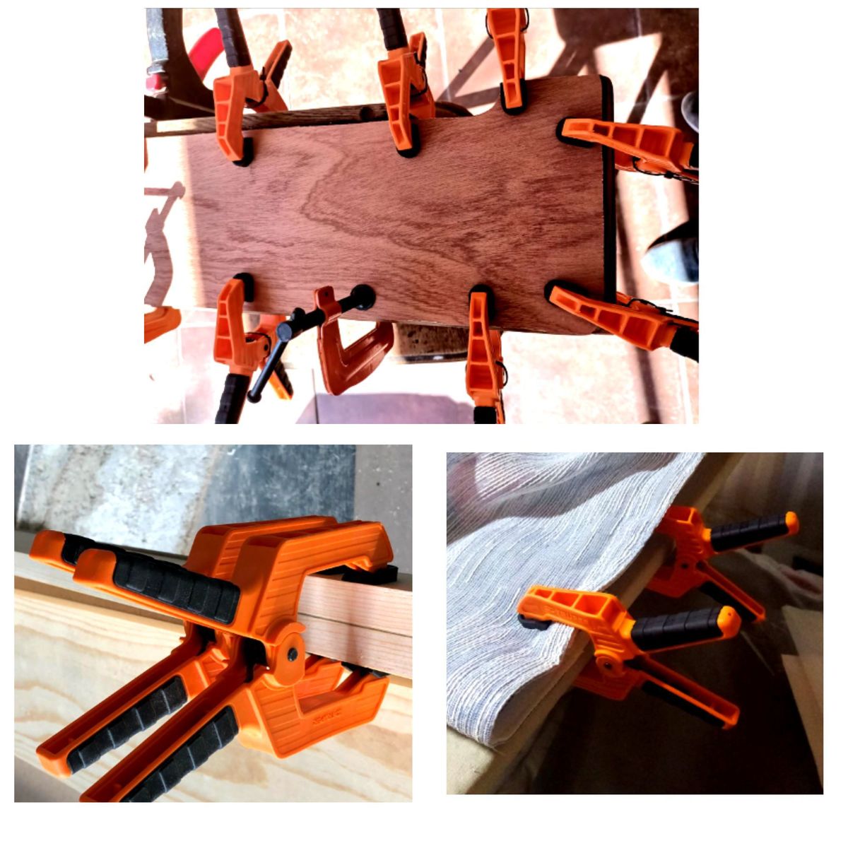 TRUPER - Prensa resorte carpintero, 8 piezas, Truper