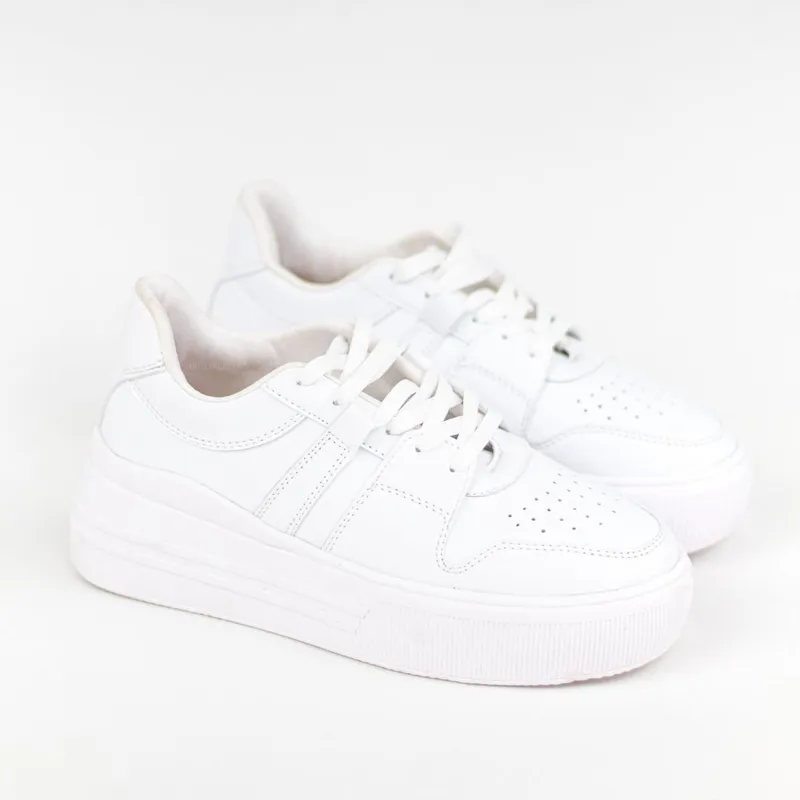 MAGDALENA SHOES - ZAPATILLAS MUJER RENATA 770 BLANCO