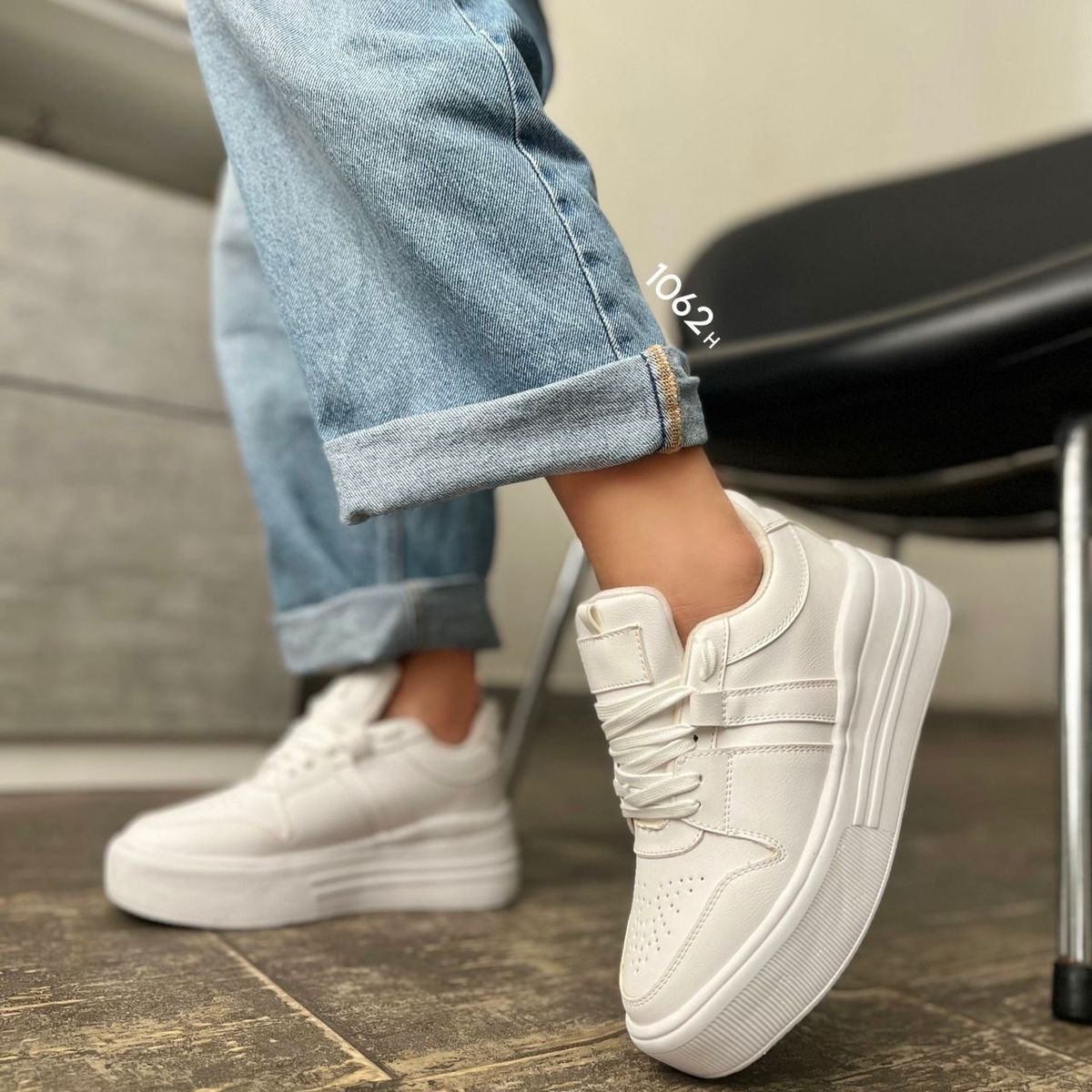 MAGDALENA SHOES - ZAPATILLAS MUJER RENATA 770 BLANCO