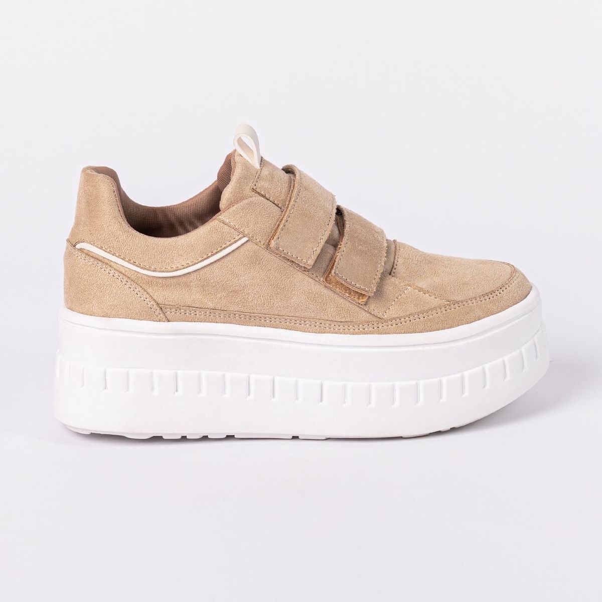 MAGDALENA SHOES - ZAPATILLAS PLATAFORMA MUJER PEGGY 821 BEIGE