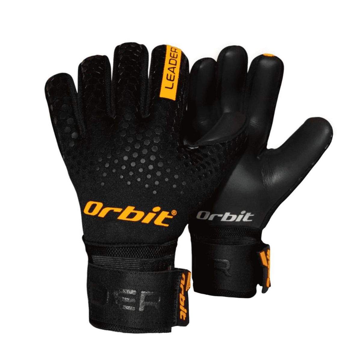 ORBIT - Guantes de Arquero Fútbol Orbit Leader - Naranja