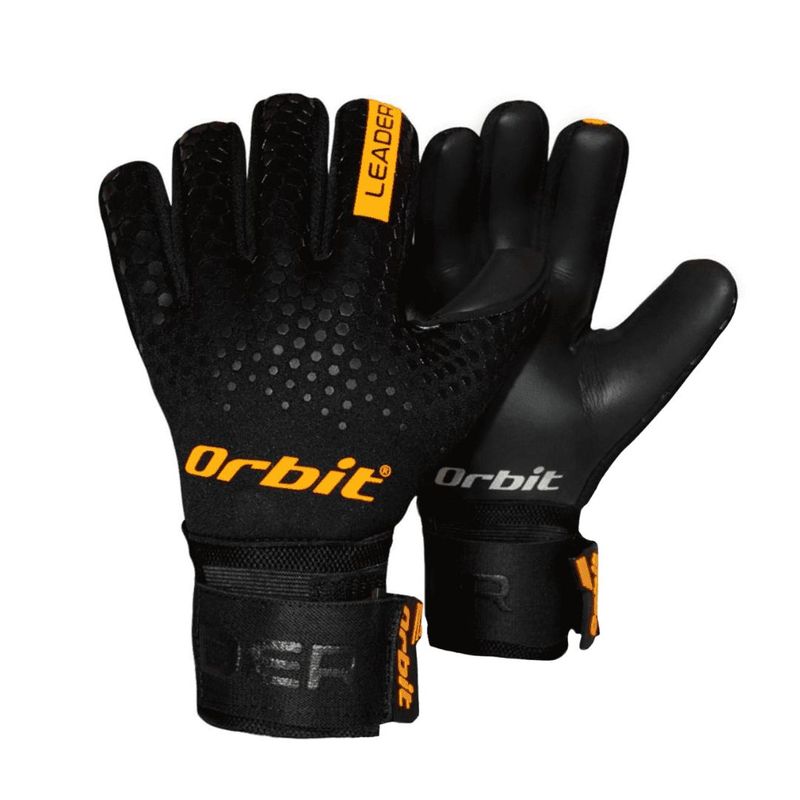 ORBIT - Guantes de Arquero Fútbol Orbit Leader - Naranja