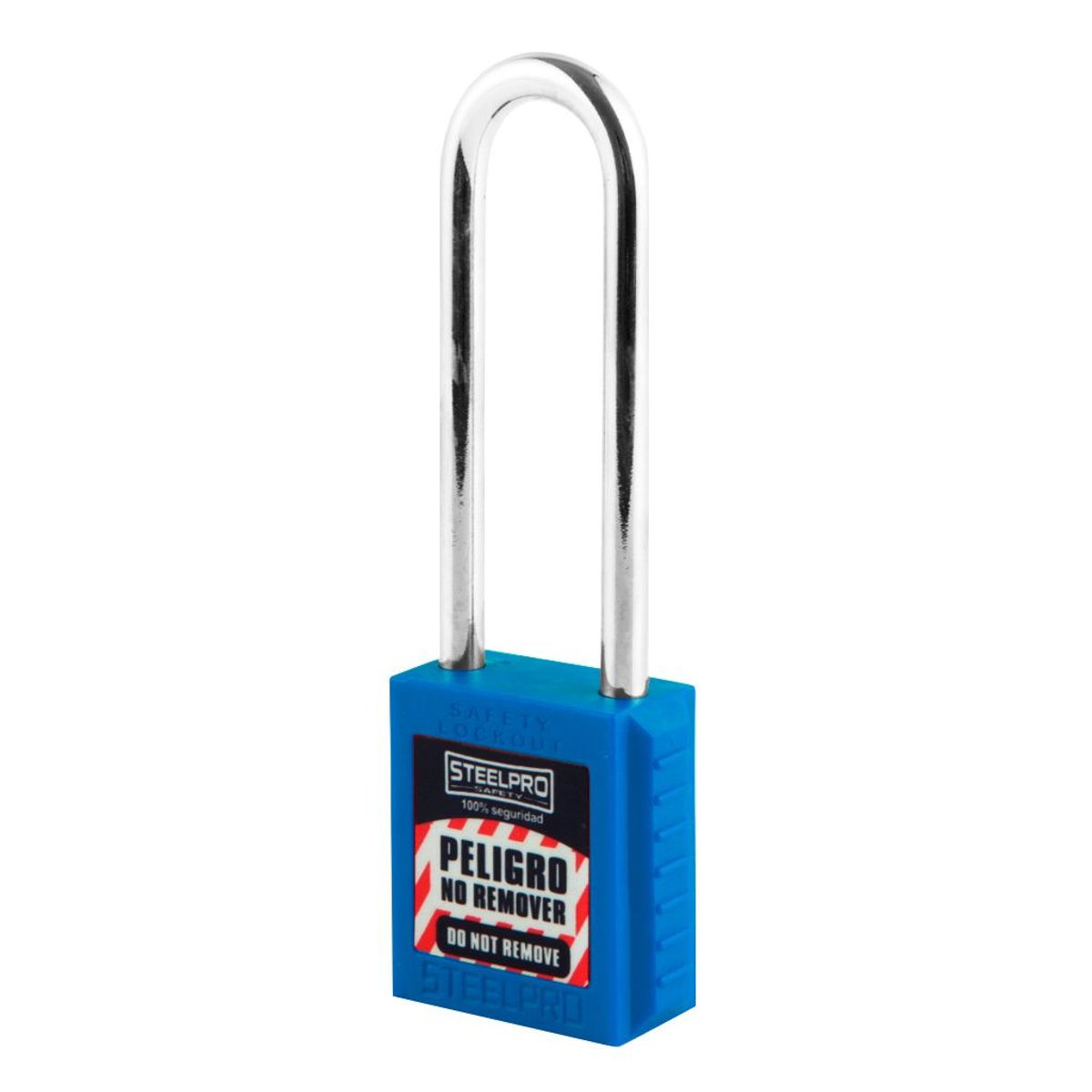 STEEL PRO - CANDADO LOCK OUT X10 LONG STEELPRO AZUL