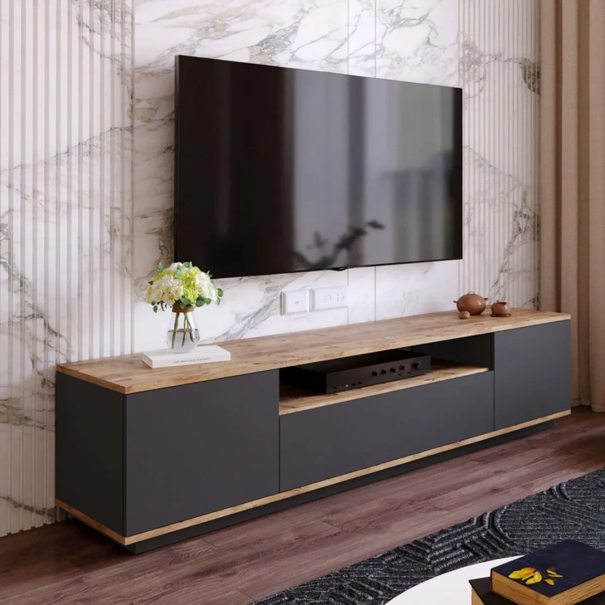 MUEBLES STARHOME - Centro de entretenimiento continental 65