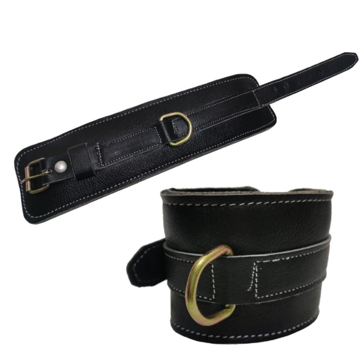 TODO FIT - Tobilleras de Cuero Para Gimnasio Para Gluteos GYM