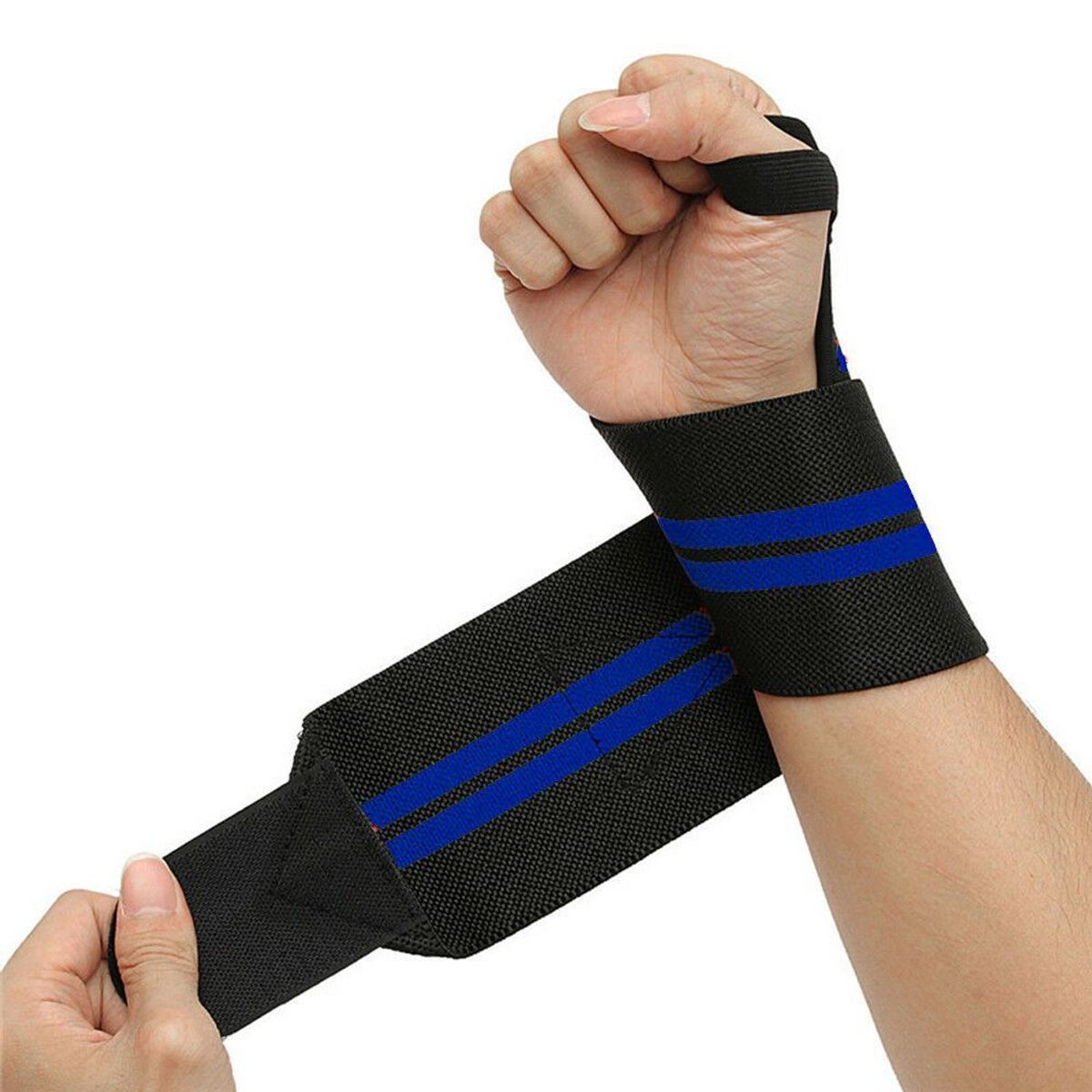 TODO FIT - Vendas Muñequeras Deportivas Elásticas Wrist Wraps Pesas