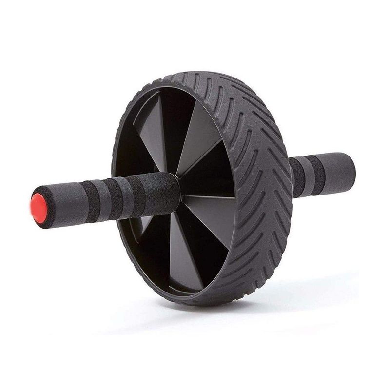 TODO FIT - Rueda abdominal Caucho Ejercicios GYM Abs Abdominales Core