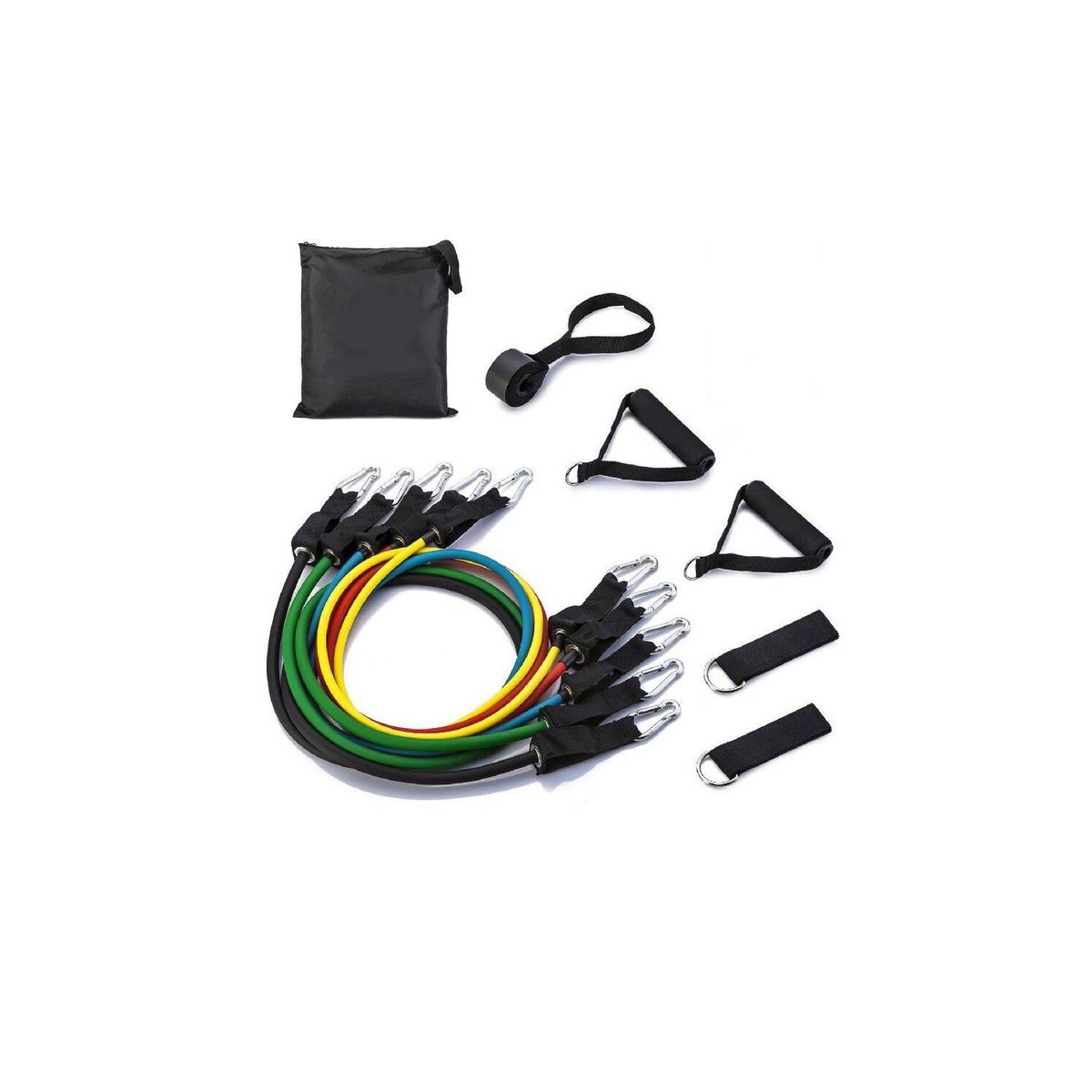 TODO FIT - Set 5 ligas Elásticas De Resistencia x5 Reforzadas