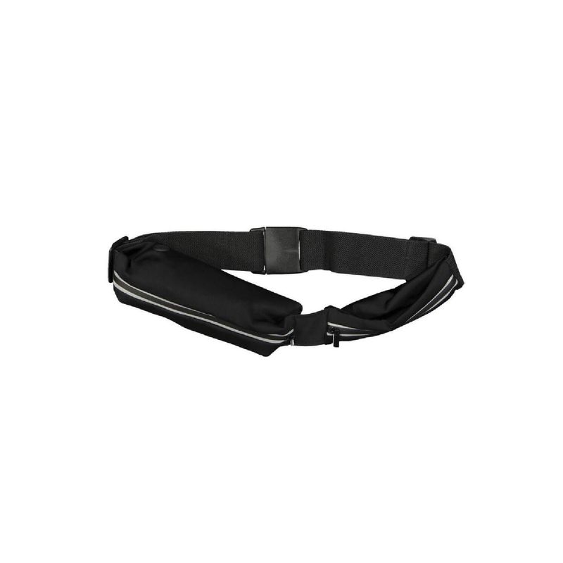 TODO FIT - Canguro Cinturón deportivo delgado Ultrafino negro