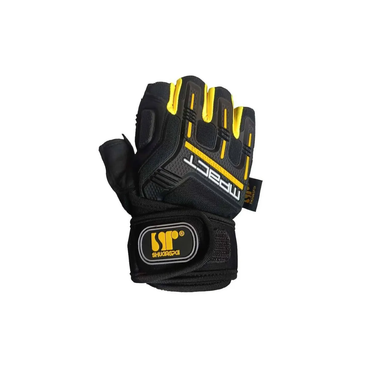 TODO FIT - Guantes de Entrenamiento y Ciclismo con Agarre Antideslizante  Amarillo
