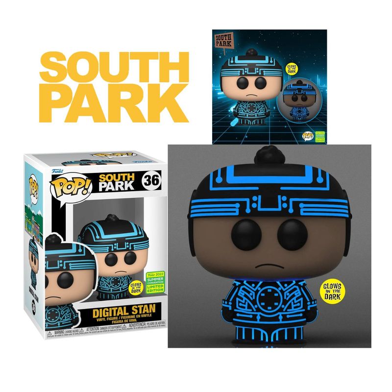 FUNKO - Digital Stan - South Park Glow Brilla Convencion SDCC 2022