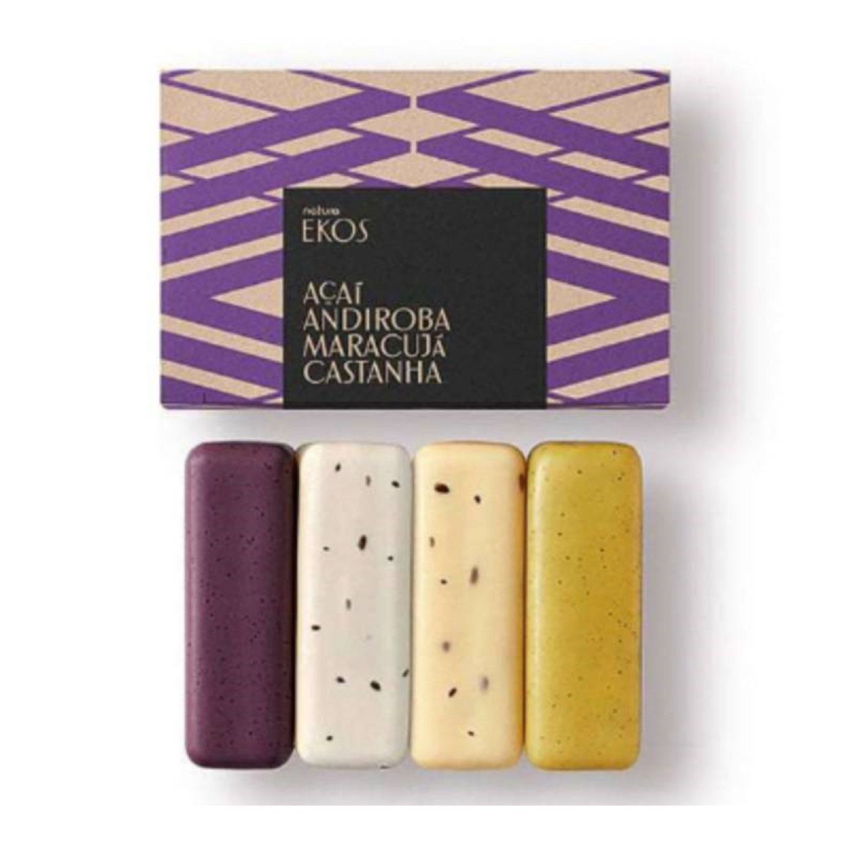 NATURA - Natura - pack x4 jabones exfoliantes surtidos puro vegetal