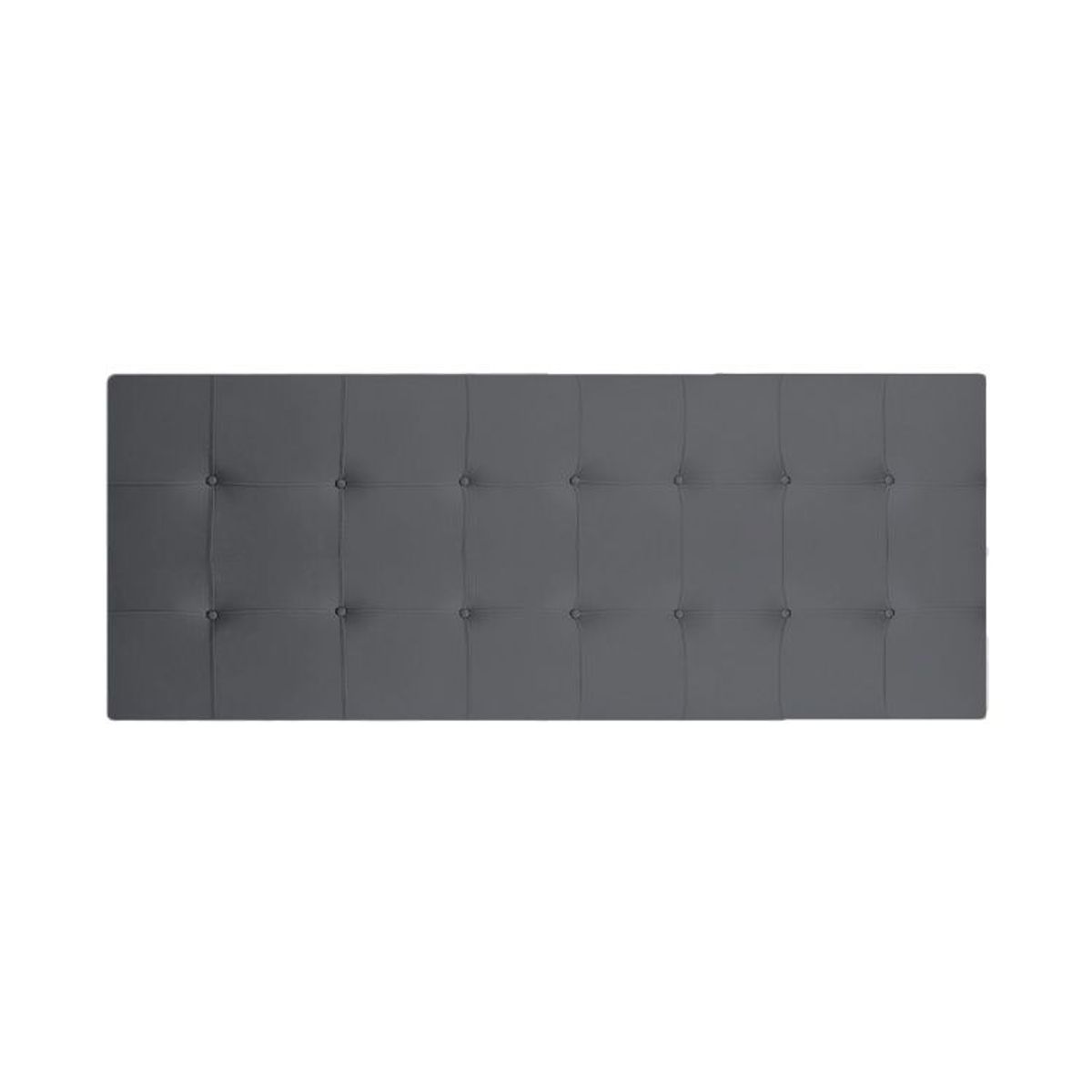 BARAKA HOME - Cabecera Mazyr 2 plz - Gris Oscuro