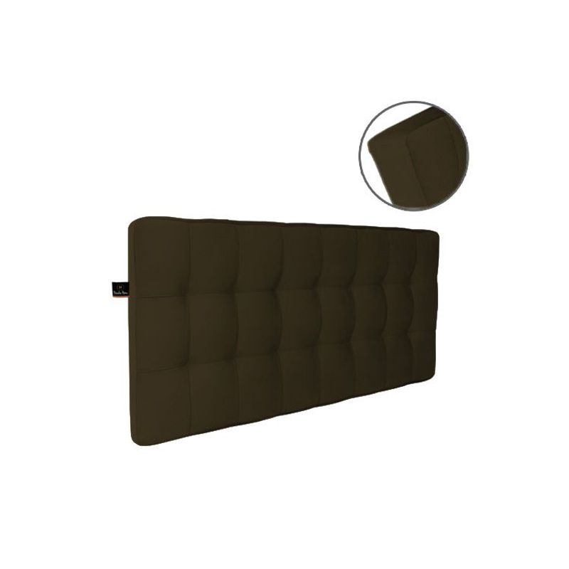 BARAKA HOME - Cabecera Maltes Queen - Chocolate