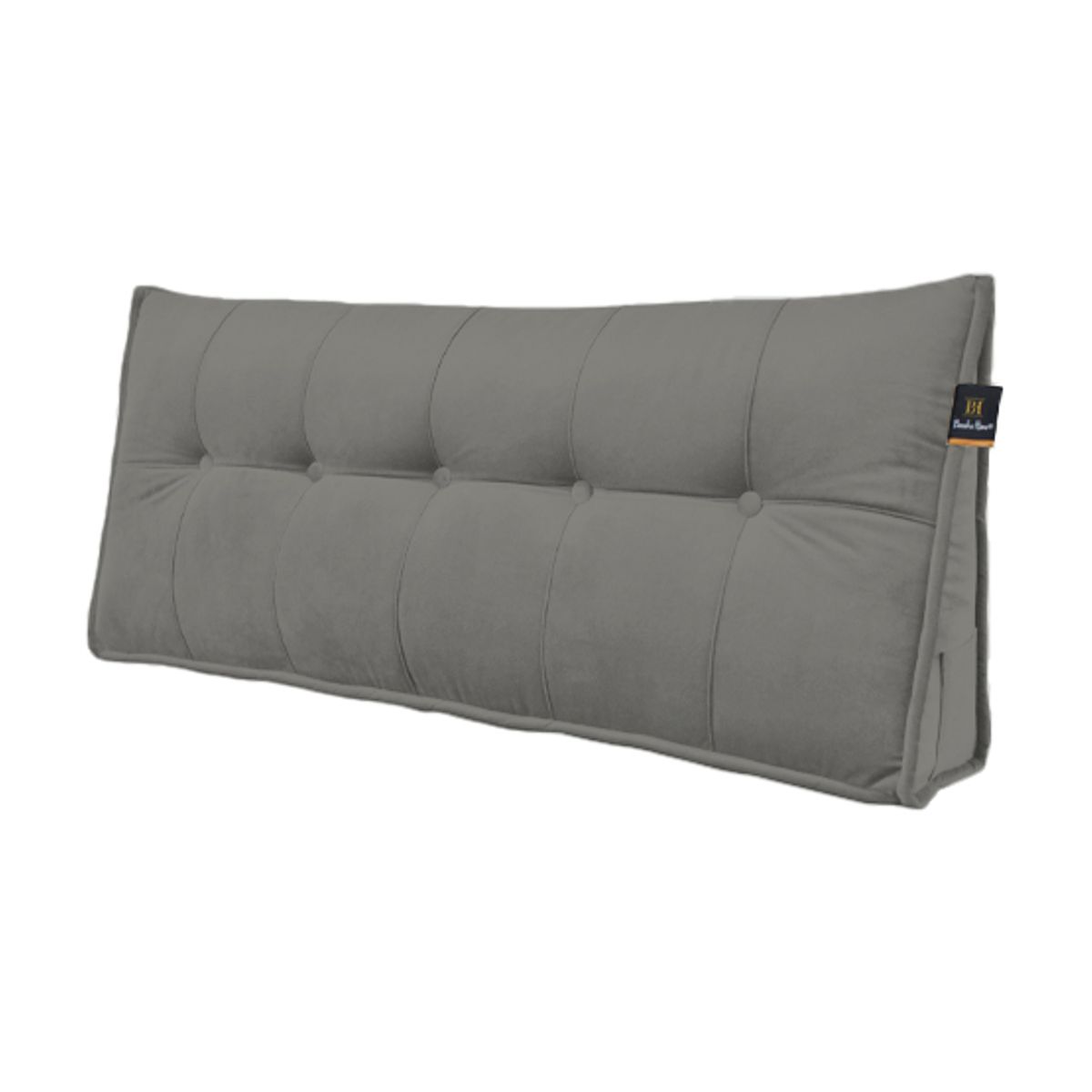 BARAKA HOME - Cojín de Respaldo Bitola 2 plz - Gris Oscuro