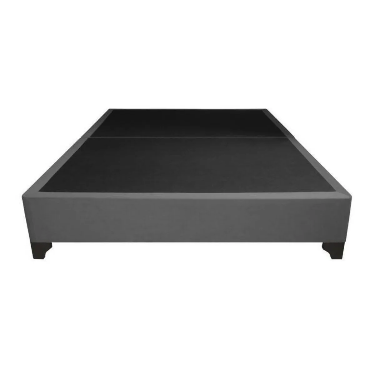 BARAKA HOME - Base de Cama Luton Queen 1.53 x 2.03 - Gris Oscuro