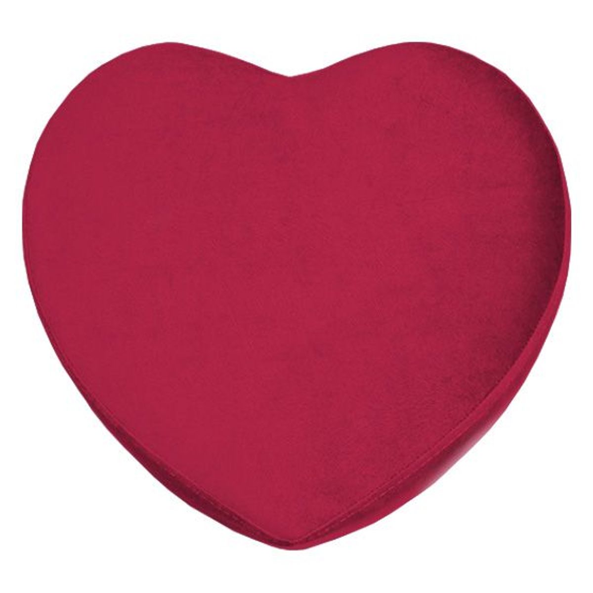 BARAKA HOME - Puff Corazón Lou Tapizado - Rojo