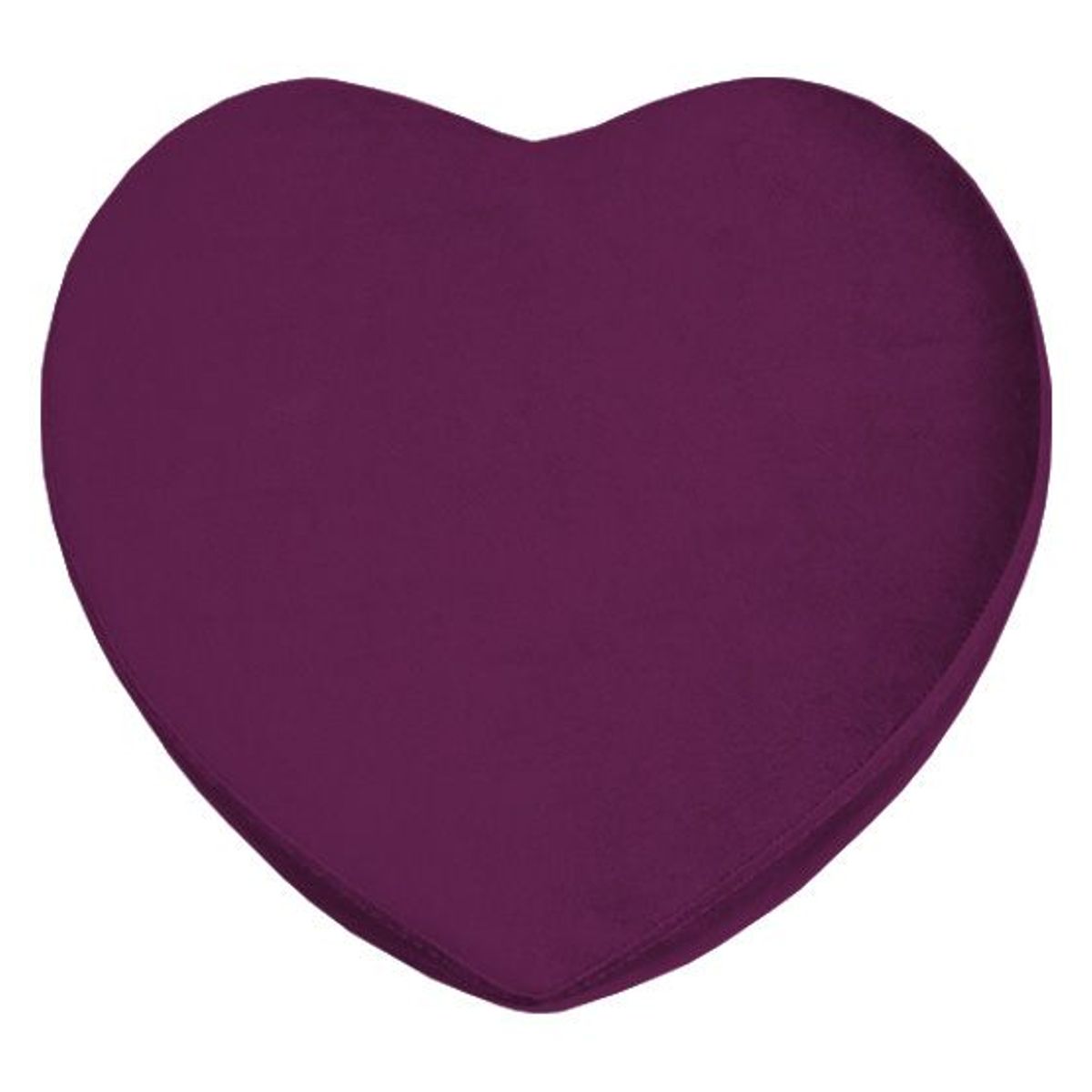 BARAKA HOME - Puff Corazón Lou Tapizado - Púrpura